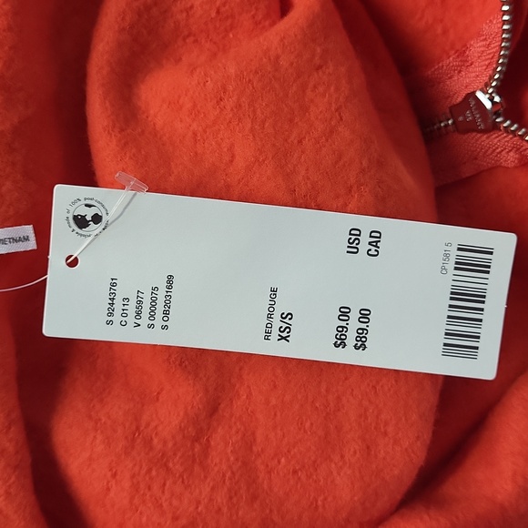 NWT Urban Outfitters "Out from Under" Zip Up hoodie - Picture 6 of 8